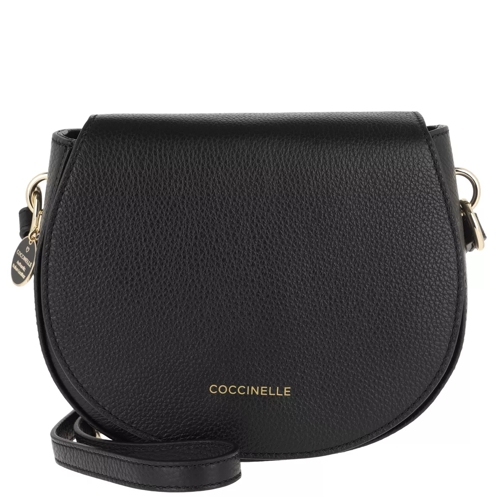 Coccinelle Alpha Shopping Bag Noir Crossbody Bag