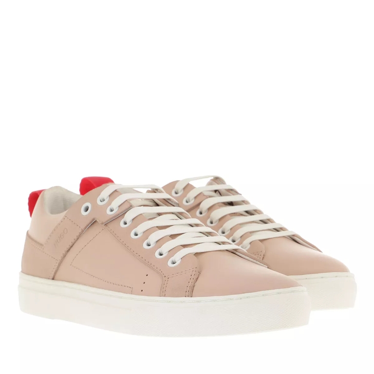 Hugo Mayfair Lace Up Light Beige Low Top Sneaker