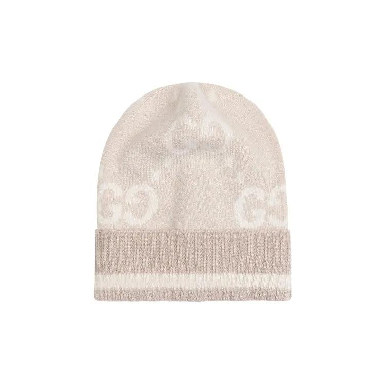 Gucci Mützen - Lux Canvy Hat - Gr. M - in Beige - für Damen