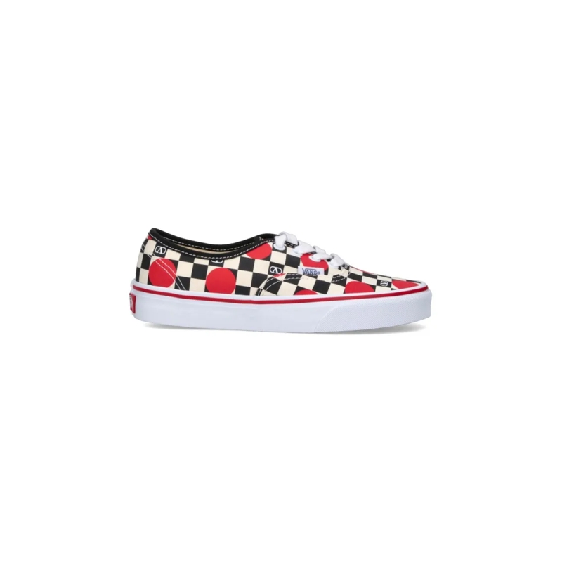 Valentino Garavani Low-Top-Sneaker Low-Top Sneakers With Checkerboard Design Multicolor
