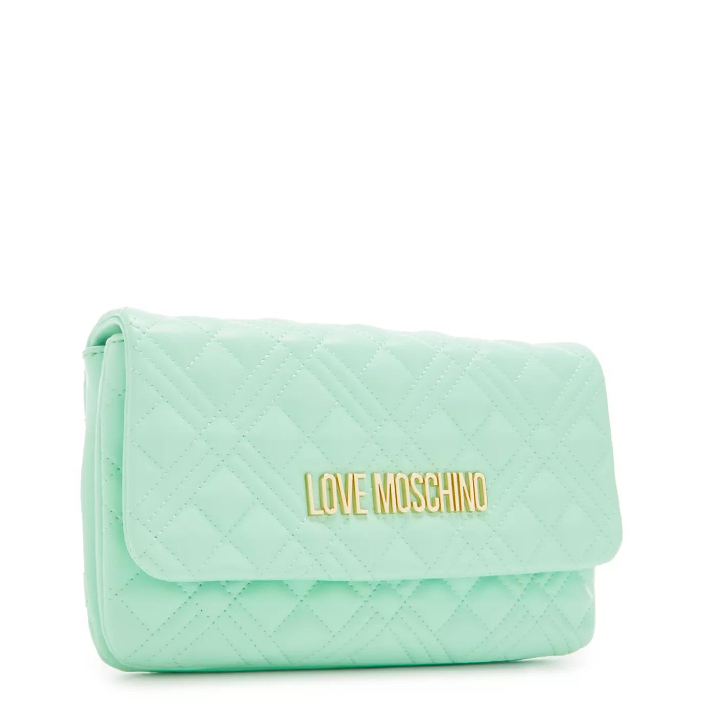 Love Moschino Crossbody bags Quilted Bag damen Anhänger Grün JC40 in groen
