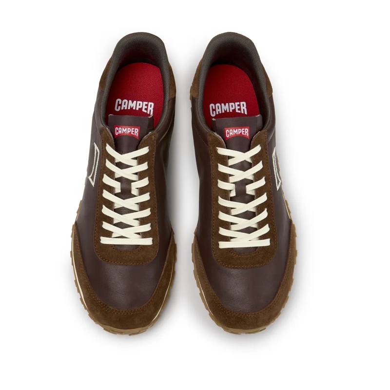 Camper Low-Top-Sneaker - Zertifikat der Leather Working Group- Schuhmach dunkel-braun(Image 5)