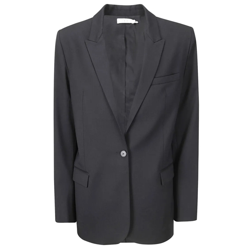 Iro Blazer Flap Pockets Jacket Black