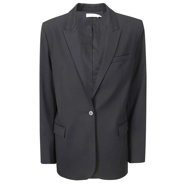 Iro Flap Pockets Jacket Black Blazer