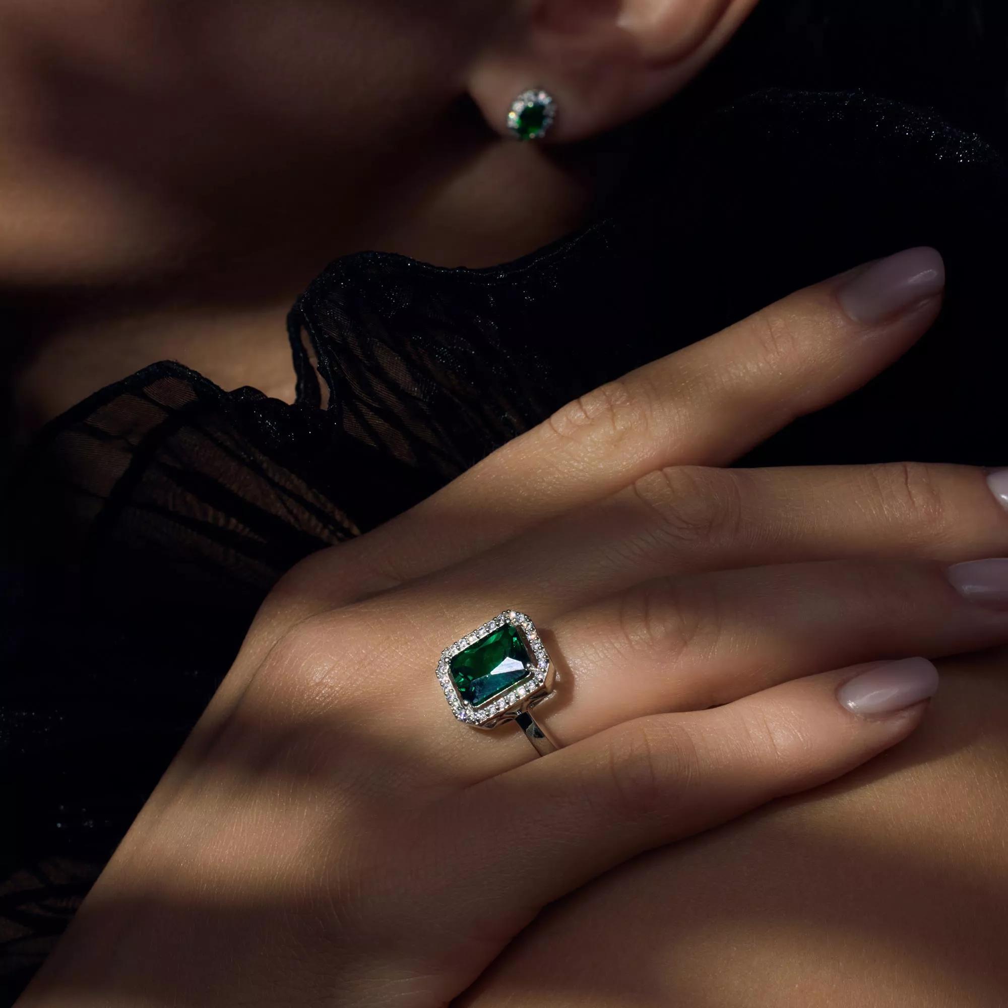 Thumbnail - Parte Di Me Ring - Mia Colore Verdi Ring - Gr. 58 - in Mehrfarbig - für Damen
