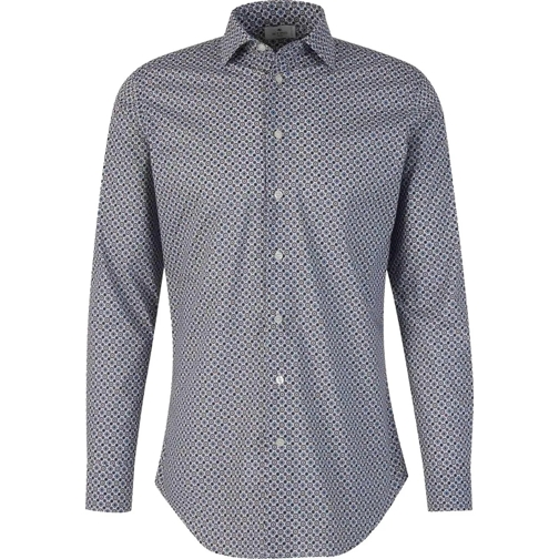 Etro T-Shirts Printed Cotton Shirt blau