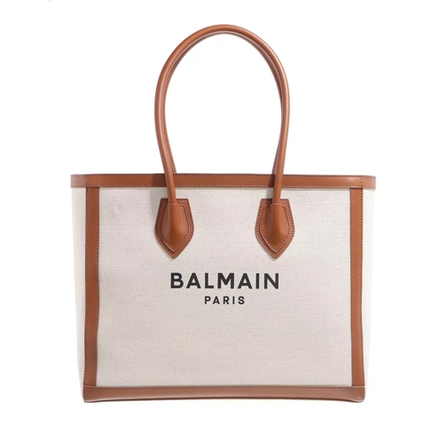 Balmain B-Army 42 Shopping Bag Natural Borsa da shopping
