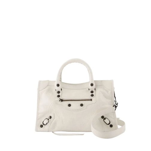 Balenciaga Le City Small Purse - Leather - White White Crossbody Bag