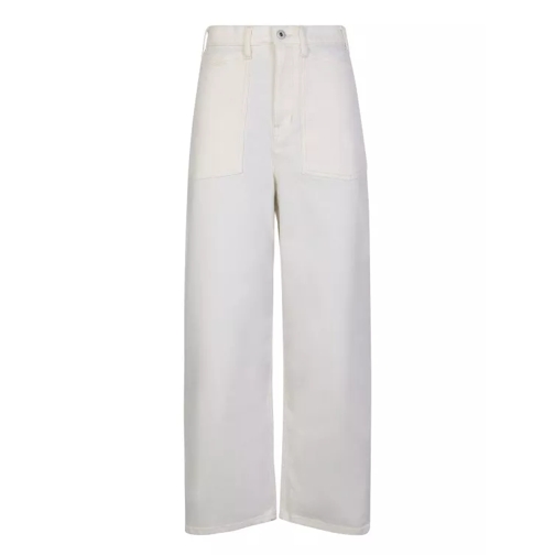 Kenzo White Carrot Jeans White Jeans