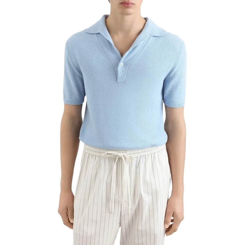 Dolce&Gabbana Poloshirt T-Shirts And Polos Blue hellblau(Image 3)