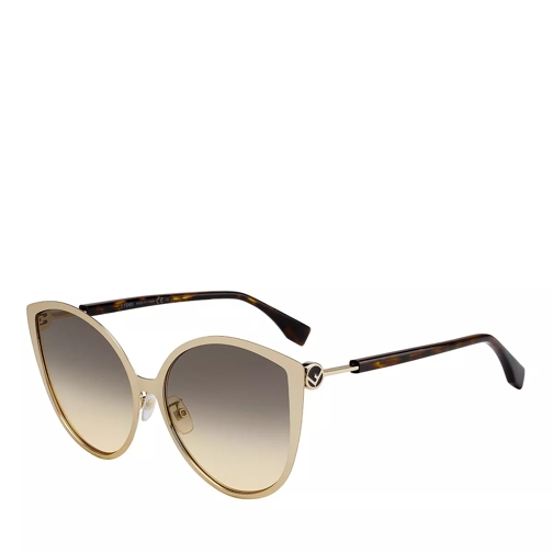 Fendi FF 0395/F/S GOLD Sunglasses