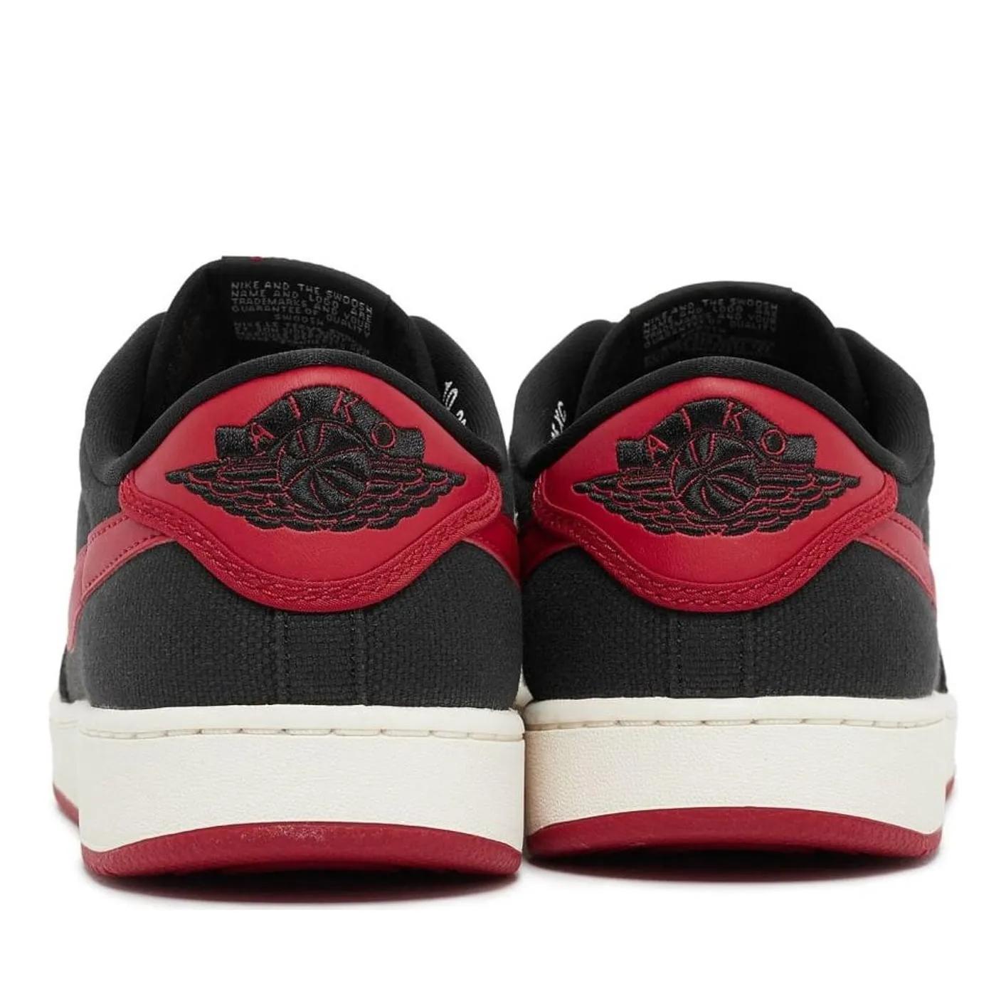 Thumbnail - Nike Low-Top Sneaker - Air Jordan 1 Ko Low Qs 'bred' Sneakers - Gr. 42,5 (EU) - in Schwarz - für Damen