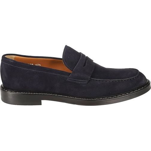 Doucal's Low-Top Sneaker Penny Loafers Blue blau