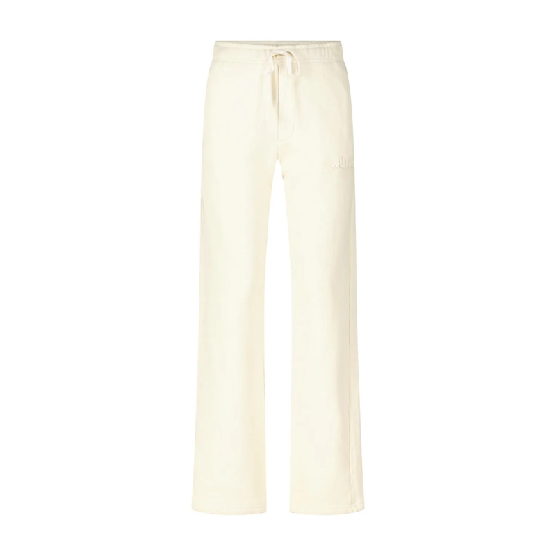 Autry International Casual broeken Sweatpants mit Logo Creme