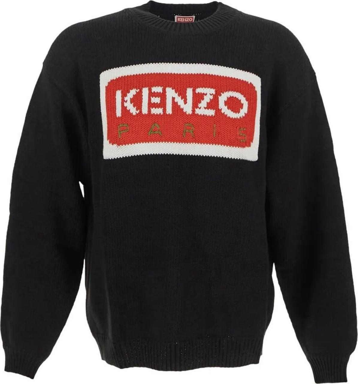 Kenzo Paris Logo Jumper schwarz Pullover