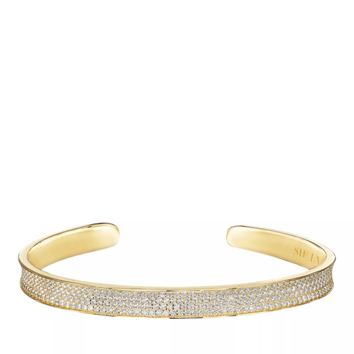 Sif Jakobs Jewellery Felline Concavo Bangle Gold Bracelet