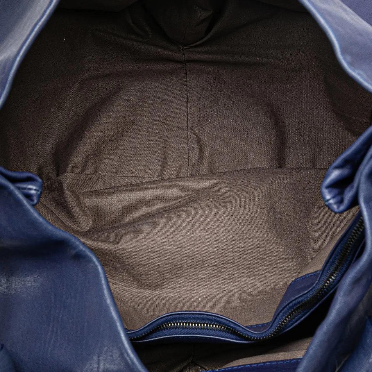 Thumbnail - Bottega Veneta Hobo Bags - Nappa Intrecciato Aquilone Fortune Cookie Hobo - Gr. unisize - in Blau - für Damen