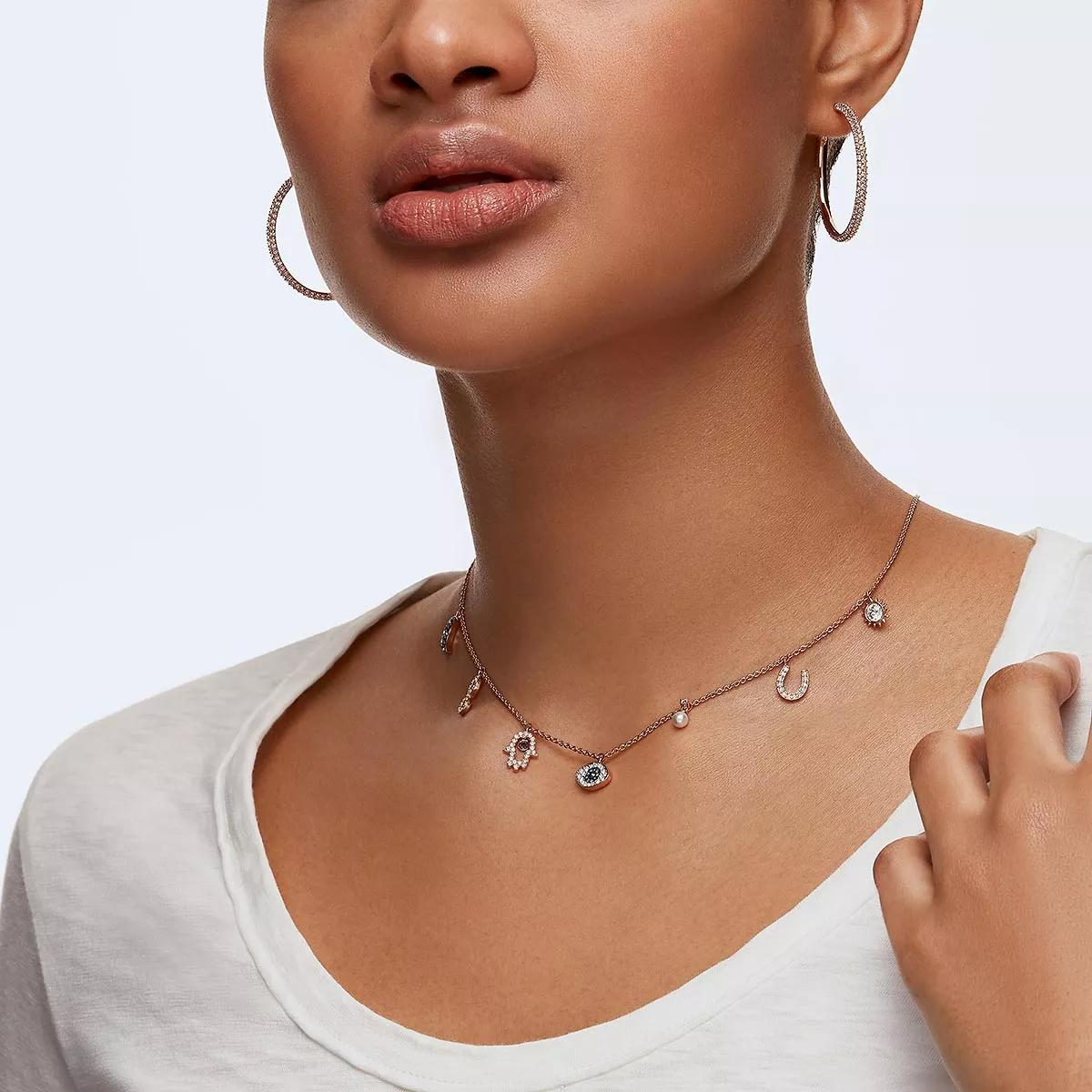 Swarovski choker online silver