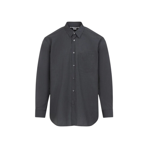 Comme des Garcons Hemden Grey Wool Shirt Grey