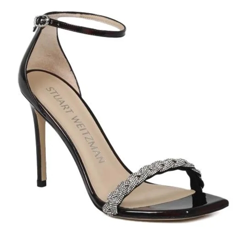 Stuart Weitzman Nudistcurve Sandal Black Sandalo