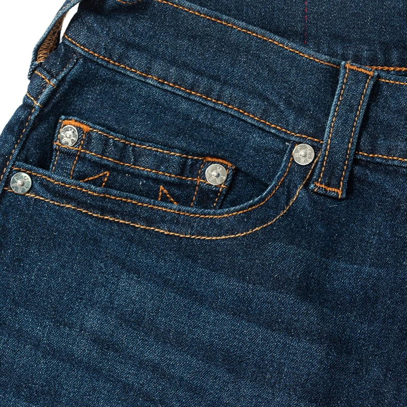 True Religion Straight-Leg-Jeans Jeans ROCCO- Modell: Rocco- Dunkle Waschung- K blau(Image 5)