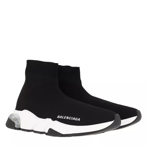 Balenciaga Speed Sneakers Clearsole Black/White Slip-On Sneaker