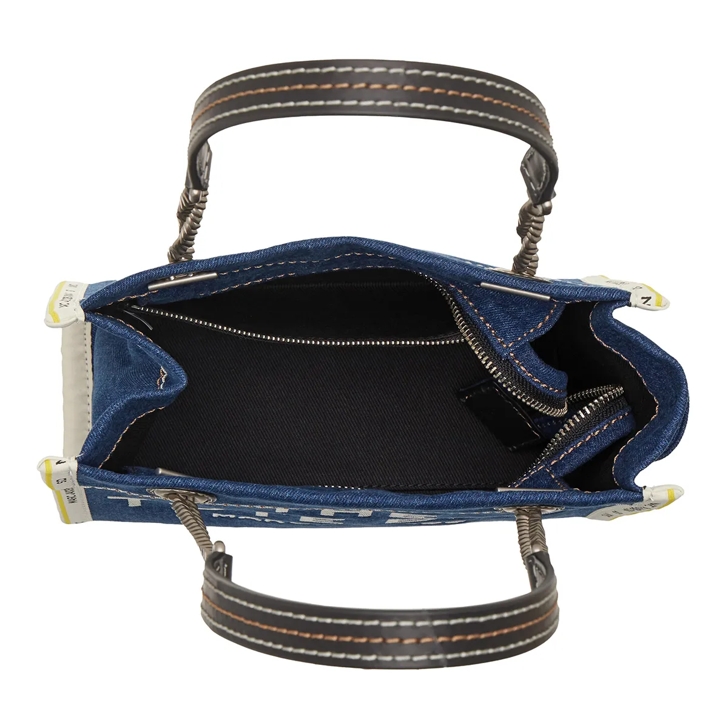 Marc Jacobs The Small Tote Dark Wash Tote
