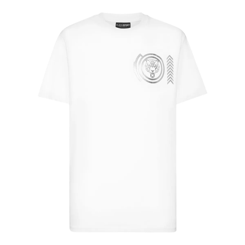 Plein Sport T-Shirt T-Shirt Tiger weiss