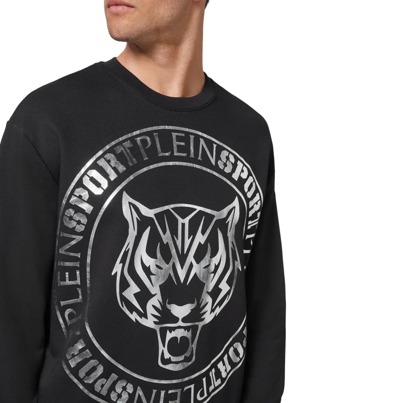 Plein Sport Top Sweatshirt Tiger schwarz(Image 5)