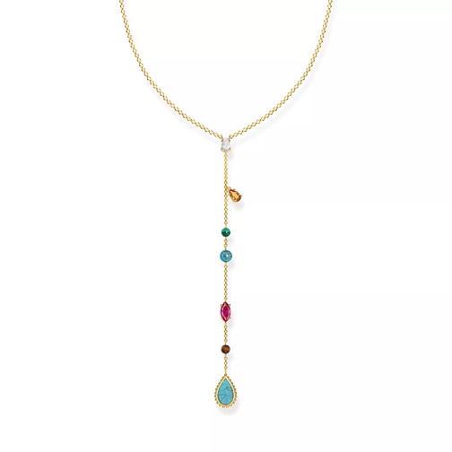Thomas Sabo Necklace Riviera Gold Colours Mellanlångt halsband