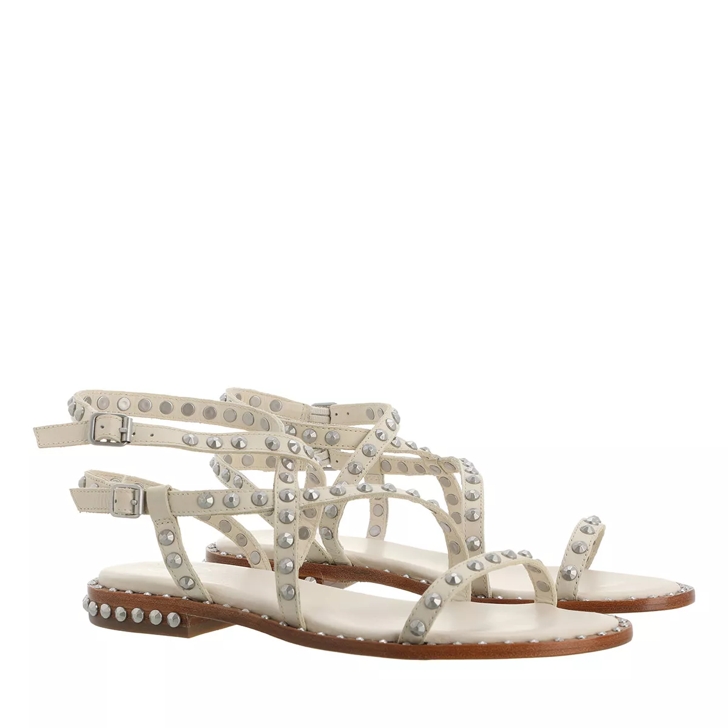 Ash Petra Talc Antic Silver Roman Sandal