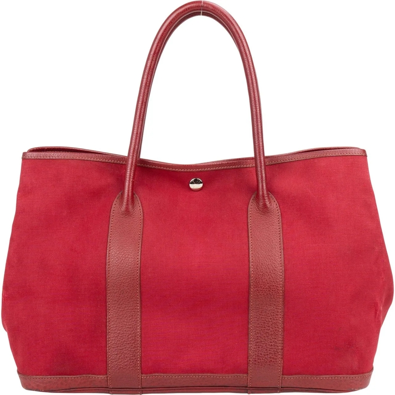 Hermès Fourre-tout Hermes Classic Cotton Garden Party Handbag mehrfarbig