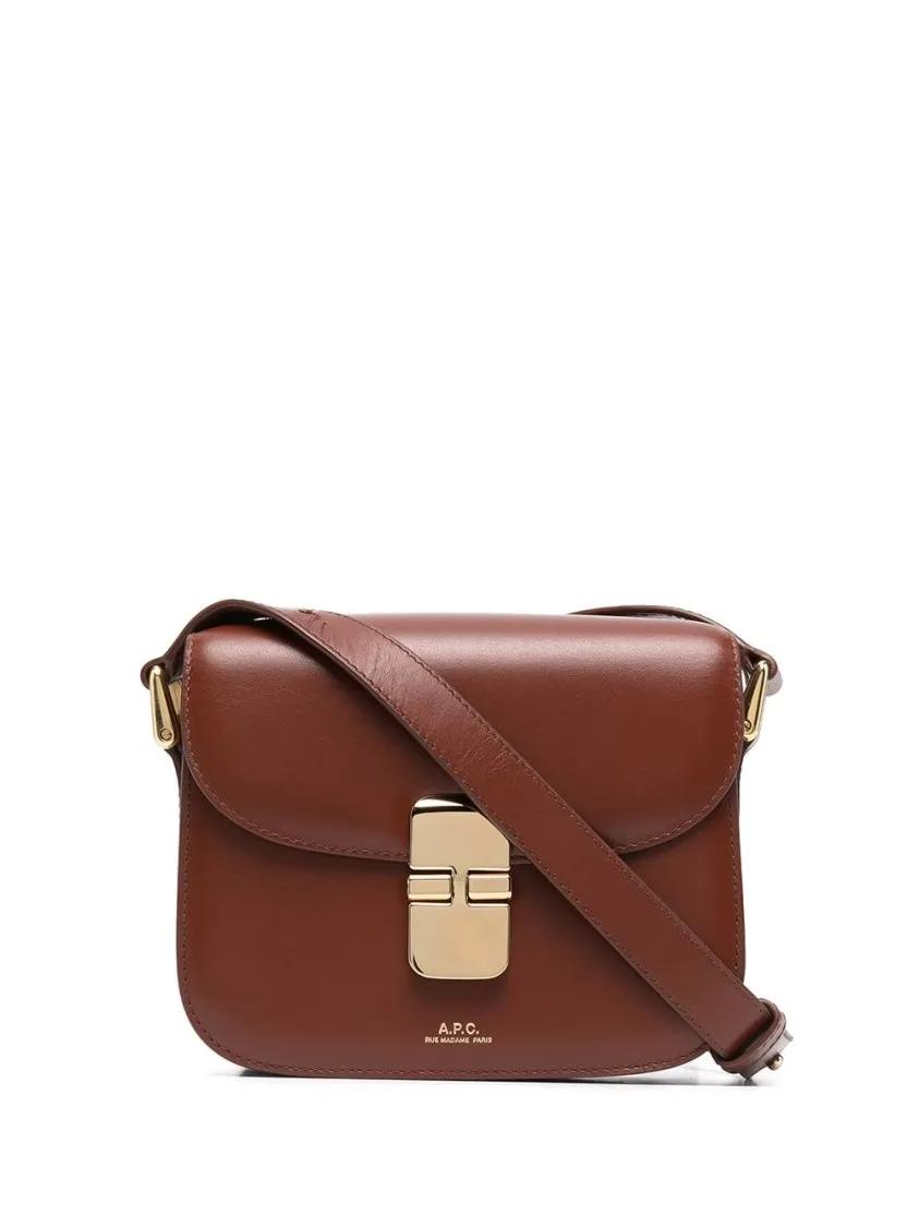 A.P.C. Shopper - Grace Mini Bag - Gr. unisize - in Braun - für Damen