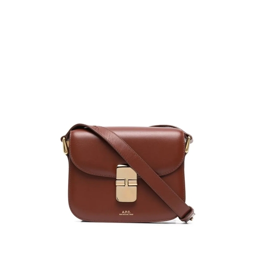 A.P.C. Sac à bandoulière Grace Mini Bag Brown