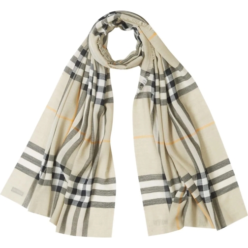 Burberry Wollschal Tartan Motif Scarf mehrfarbig