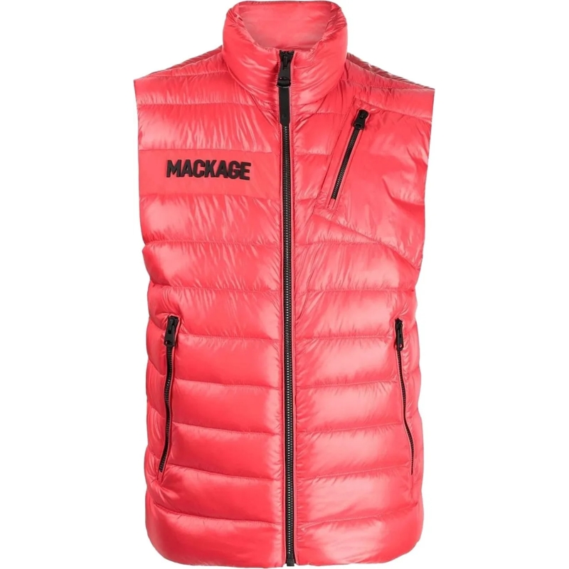 Mackage Daunenjacke Hardy Down Vest Jacket rot
