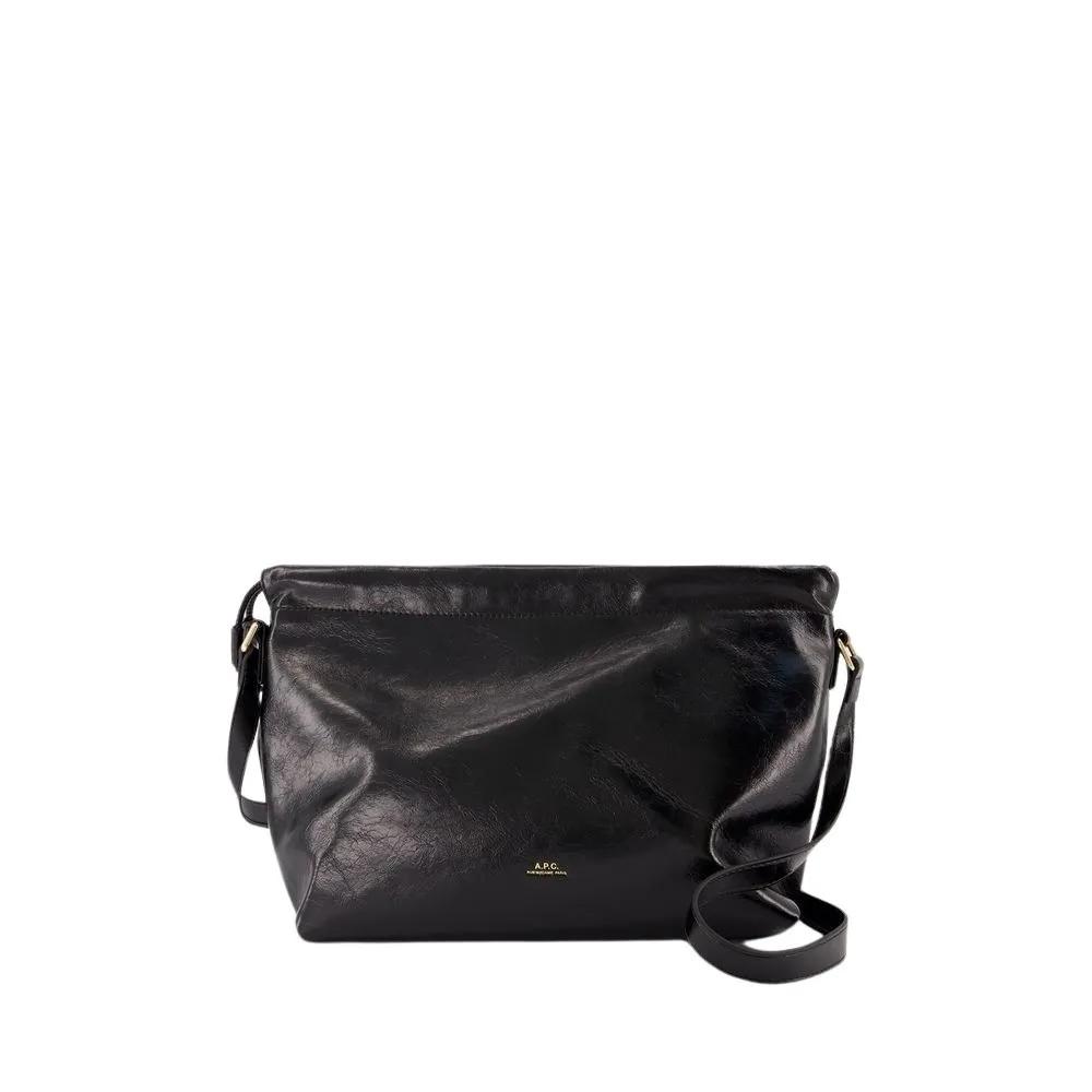 A.P.C. Shopper - Ninon Crossbody - Synthetic - Black - Gr. unisize - in Schwarz - für Damen