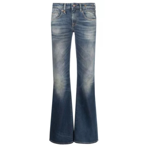 R13 Boy Flare Jean D144A D144A Utställda jeans
