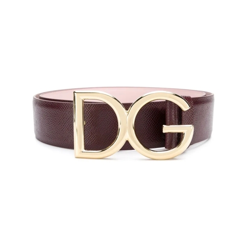 Dolce&Gabbana Gürtel Buckle Belt Burgundy