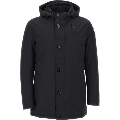 Blauer Daunenjacken Coats Black schwarz