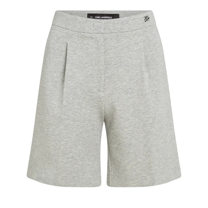 Karl Lagerfeld Shorts SCHWERE JERSEY-SHORTS grau