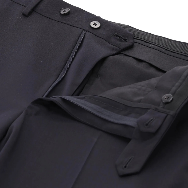 Emanuela Caruso Anzugkombination Zweiteiliger Anzug Aida aus Wolle blau(Image 5)