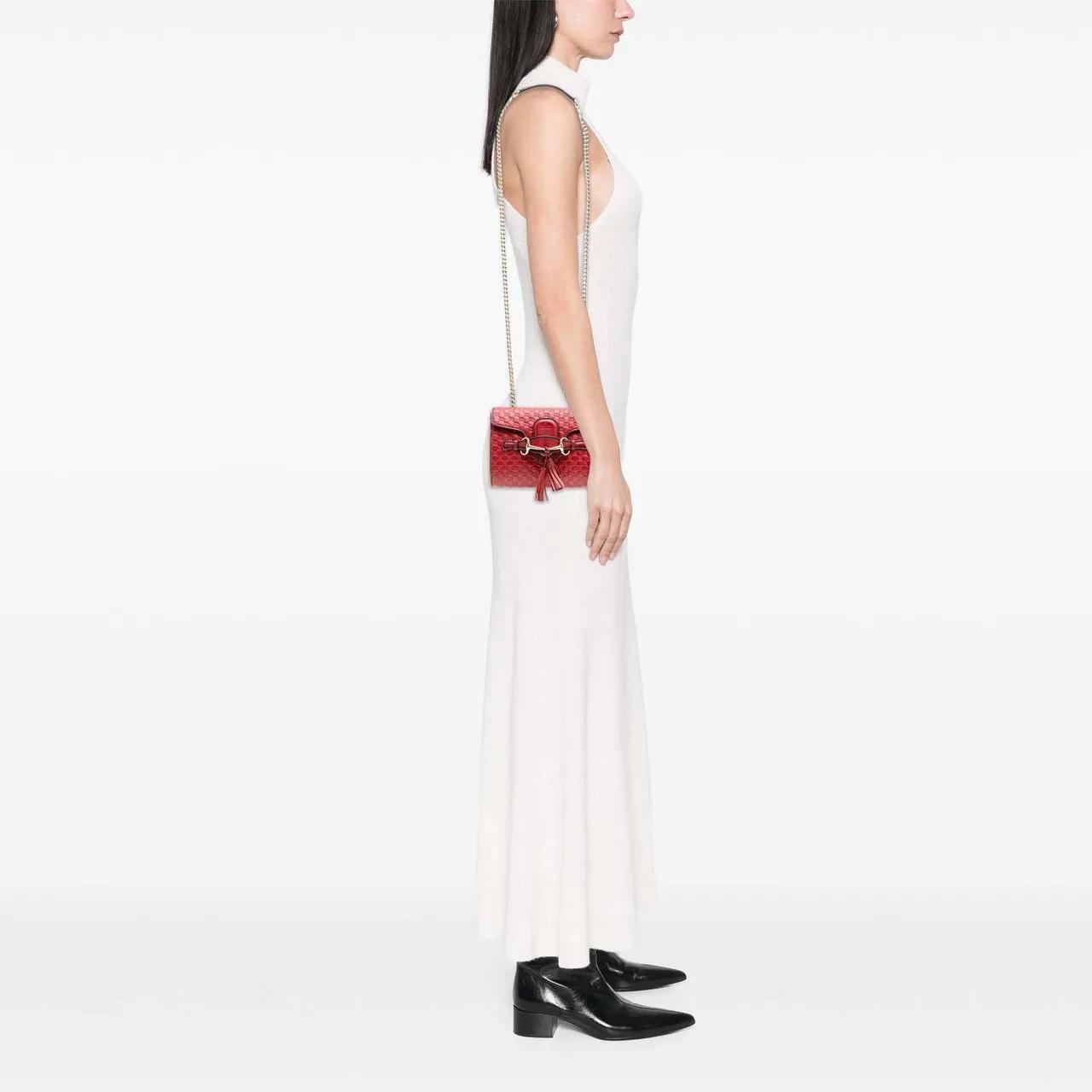 Thumbnail - Gucci Hobo Bags - 2016-2024 Mini Microguccissima Emily Crossbody - Gr. unisize - in Rot - für Damen