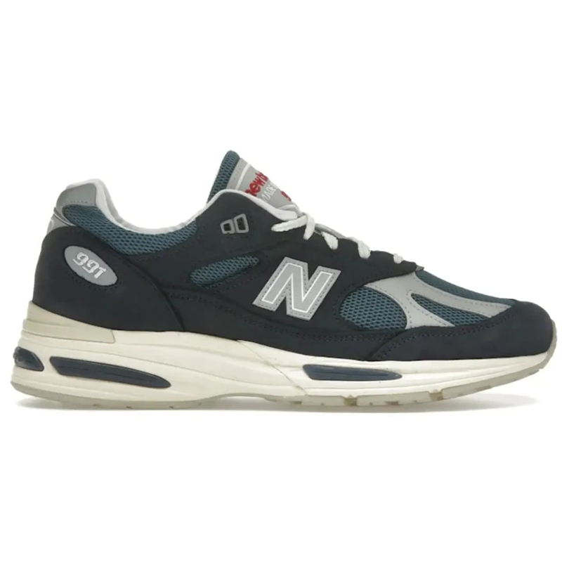 New Balance Low-Top-Sneaker New Balance 991v2 MiUK Vintage Navy weiß