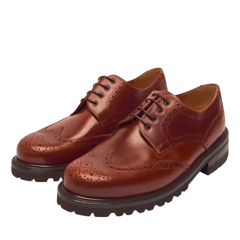 Henry Stevens Veterschoenen Schnürer Harry FBD5 mittel-braun(Image 2)
