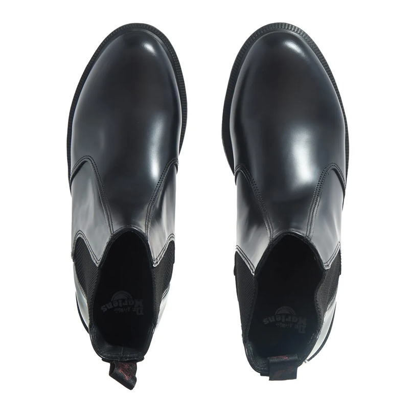 Dr. Martens Enkele laarsjes Flora Black Polished Smooth(Image 6)