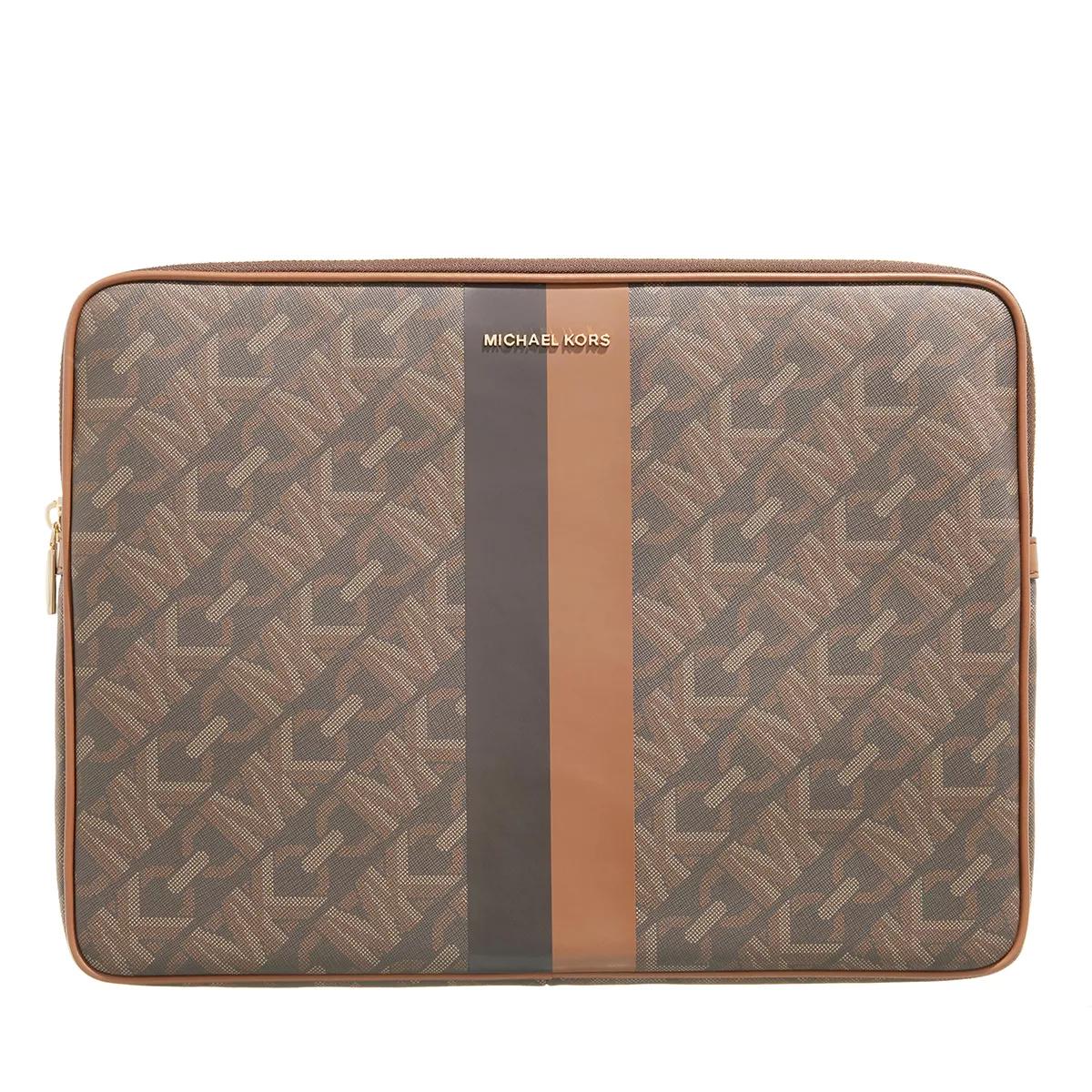 Michael Kors Laptoptaschen - Case For Laptop Or Tablet - Gr. unisize - in Braun - für Damen