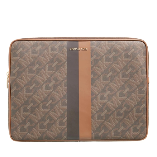 MICHAEL Michael Kors Case For Laptop Or Tablet Brown Luggage Laptop Bag