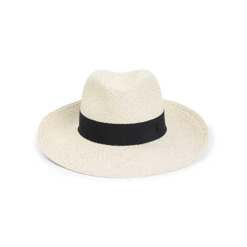 Maison Michel Chapeau Wide Brim Neutral Brisa Hat Neutrals