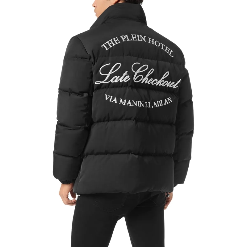 Philipp Plein Daunenjacke Jacke schwarz(Image 2)